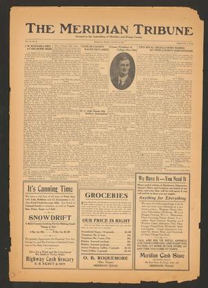 The Meridian Tribune (Meridian, Tex.), Vol. 34, No. 10, Ed. 1 Friday, August 10, 1928