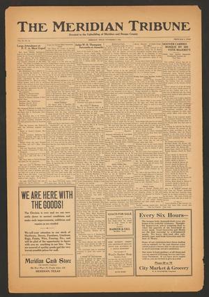 The Meridian Tribune (Meridian, Tex.), Vol. 34, No. 24, Ed. 1 Friday, November 9, 1928