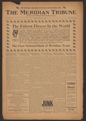 Primary view of object titled 'The Meridian Tribune (Meridian, Tex.), Vol. 23, No. 45, Ed. 1 Friday, April 19, 1918'.
