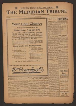 The Meridian Tribune (Meridian, Tex.), Vol. 24, No. 7, Ed. 1 Friday, July 26, 1918