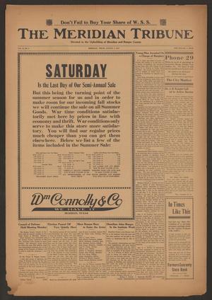 The Meridian Tribune (Meridian, Tex.), Vol. 24, No. 8, Ed. 1 Friday, August 2, 1918