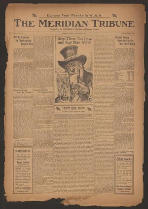 The Meridian Tribune (Meridian, Tex.), Vol. 24, No. 24, Ed. 1 Friday, November 22, 1918