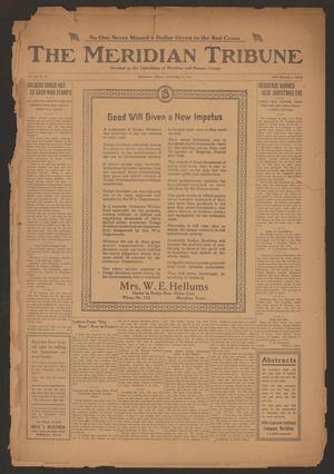 The Meridian Tribune (Meridian, Tex.), Vol. 24, No. 29, Ed. 1 Friday, December 27, 1918