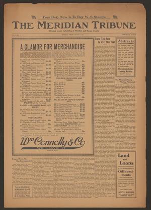 The Meridian Tribune (Meridian, Tex.), Vol. 25, No. 9, Ed. 1 Friday, August 8, 1919