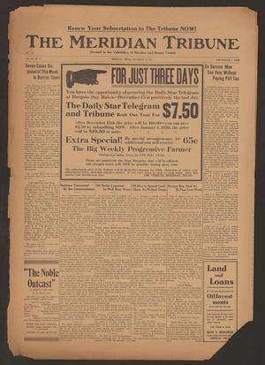 The Meridian Tribune (Meridian, Tex.), Vol. 25, No. 27, Ed. 1 Friday, December 12, 1919