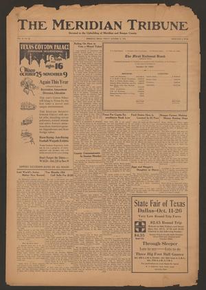 The Meridian Tribune (Meridian, Tex.), Vol. 30, No. 20, Ed. 1 Friday, October 17, 1924