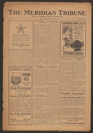 The Meridian Tribune (Meridian, Tex.), Vol. 30, No. 26, Ed. 1 Friday, November 28, 1924