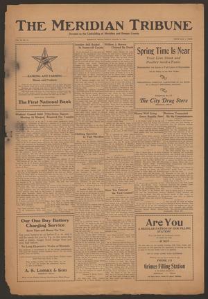 The Meridian Tribune (Meridian, Tex.), Vol. 30, No. 41, Ed. 1 Friday, March 13, 1925