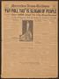 Thumbnail image of item number 1 in: 'Mercedes News-Tribune (Mercedes, Tex.), Vol. 21, No. 2, Ed. 1 Friday, January 19, 1934'.