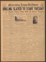 Thumbnail image of item number 1 in: 'Mercedes News-Tribune (Mercedes, Tex.), Vol. 21, No. 9, Ed. 1 Friday, March 9, 1934'.
