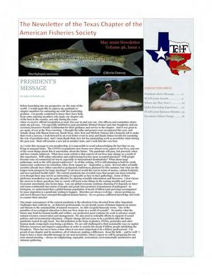 Primary view of object titled 'The Newsletter of the Texas Chapter of the American Fisheries Society, Volume 46, Number 1, May 2020'.