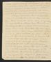 Thumbnail image of item number 2 in: '[Letter from Elizabeth Upshur Teackle to her husband Littleton D. Teackle, November 17, 1807]'.