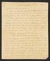 Letter: [Letter from Elizabeth Upshur Teackle to her husband Littleton D. Tea…