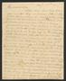 Primary view of [Letter from Elizabeth Upshur Teackle to her daughter, Elizabeth Ann Upshur Teackle, August 25, 1816]