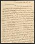 Primary view of [Letter from Elizabeth Upshur Teackle to her daughter, Elizabeth Ann Upshur Teackle, December 2, 1816]