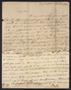 Thumbnail image of item number 1 in: '[Letter from Susan Upshur Dennis to her cousin Elizabeth Ann Upshur Teackle, January 28, 1817]'.