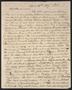Primary view of [Letter from Elizabeth Upshur Teackle to her daughter, Elizabeth Ann Upshur Teackle, April 14, 1817]
