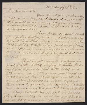 [Letter from Elizabeth Upshur Teackle to her daughter, Elizabeth Ann Upshur Teackle, May 19, 1817]