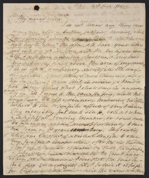 [Letter from Elizabeth Upshur Teackle to her daughter, Elizabeth Ann Upshur Teackle, June 23, 1817]