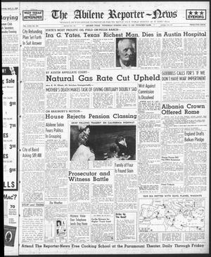 The Abilene Reporter-News (Abilene, Tex.), Vol. 58, No. 313, Ed. 2 Wednesday, April 12, 1939