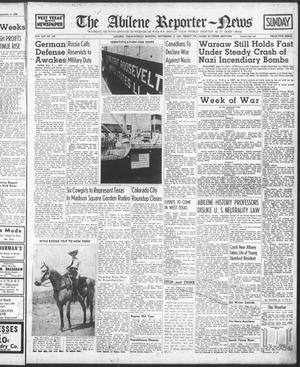 The Abilene Reporter-News (Abilene, Tex.), Vol. 59, No. 102, Ed. 1 Sunday, September 10, 1939