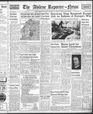 The Abilene Reporter-News (Abilene, Tex.), Vol. 59, No. 130, Ed. 1 Sunday, October 8, 1939