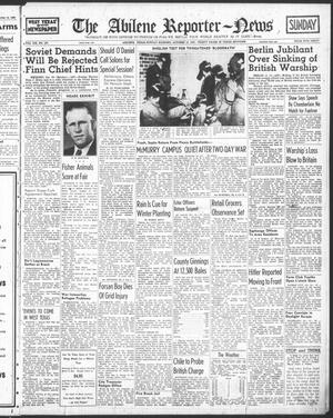 The Abilene Reporter-News (Abilene, Tex.), Vol. 59, No. 137, Ed. 1 Sunday, October 15, 1939
