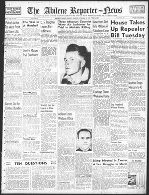 The Abilene Reporter-News (Abilene, Tex.), Vol. 59, No. 152, Ed. 1 Monday, October 30, 1939