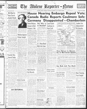 The Abilene Reporter-News (Abilene, Tex.), Vol. 59, No. 155, Ed. 2 Thursday, November 2, 1939
