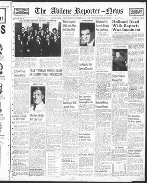Primary view of object titled 'The Abilene Reporter-News (Abilene, Tex.), Vol. 59, No. 165, Ed. 1 Sunday, November 12, 1939'.