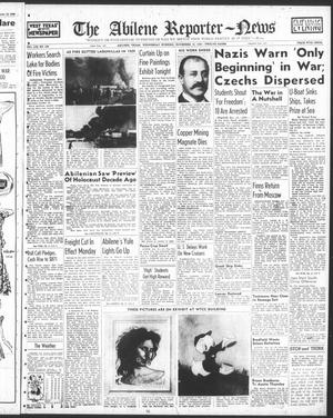 The Abilene Reporter-News (Abilene, Tex.), Vol. 59, No. 168, Ed. 2 Wednesday, November 15, 1939