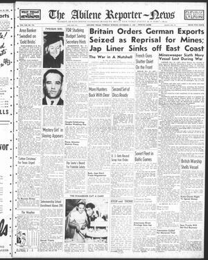 The Abilene Reporter-News (Abilene, Tex.), Vol. 59, No. 174, Ed. 2 Tuesday, November 21, 1939