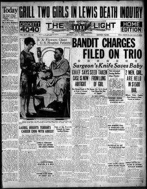 Primary view of object titled 'The San Antonio Light (San Antonio, Tex.), Vol. 45, No. 169, Ed. 1 Monday, July 6, 1925'.