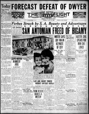Primary view of object titled 'The San Antonio Light (San Antonio, Tex.), Vol. 45, No. 177, Ed. 1 Tuesday, July 14, 1925'.