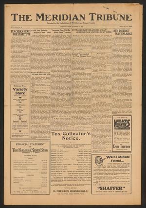 The Meridian Tribune (Meridian, Tex.), Vol. 39, No. 20, Ed. 1 Friday, October 14, 1932