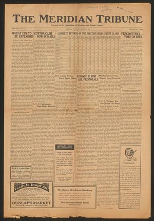 Primary view of object titled 'The Meridian Tribune (Meridian, Tex.), Vol. 40, No. 14, Ed. 1 Friday, September 1, 1933'.