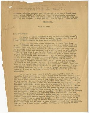 [Letter from Cecelia McKie to Florence R. Cole - June 5, 1943]