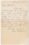 Primary view of [Letter from Mrs. Childers to Dr. William McKie - June 1, 1943]