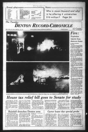 Primary view of object titled 'Denton Record-Chronicle (Denton, Tex.), Vol. 76, No. 197, Ed. 1 Tuesday, March 20, 1979'.
