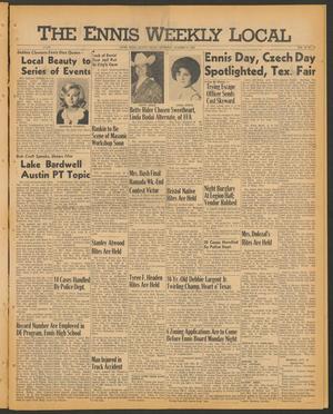 The Ennis Weekly Local (Ennis, Tex.), Vol. 40, No. 41, Ed. 1 Thursday, October 14, 1965
