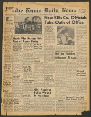 The Ennis Daily News (Ennis, Tex.), Vol. 77, No. 1, Ed. 1 Tuesday, January 3, 1967