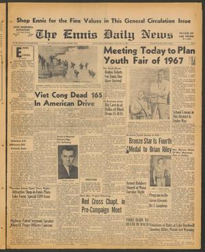 The Ennis Daily News (Ennis, Tex.), Vol. 77, No. 8, Ed. 1 Wednesday, January 11, 1967
