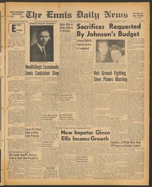 The Ennis Daily News (Ennis, Tex.), Vol. 77, No. 19, Ed. 1 Tuesday, January 24, 1967