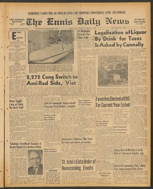 The Ennis Daily News (Ennis, Tex.), Vol. 77, No. 27, Ed. 1 Thursday, February 2, 1967