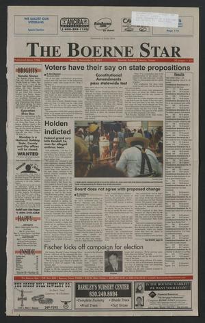 The Boerne Star (Boerne, Tex.), Vol. 96, No. 90, Ed. 1 Friday, November 9, 2001