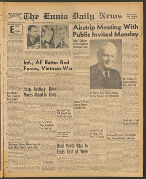 The Ennis Daily News (Ennis, Tex.), Vol. 77, No. 40, Ed. 1 Friday, February 17, 1967