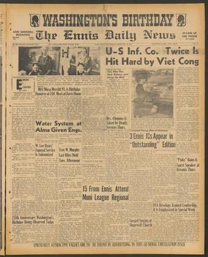 The Ennis Daily News (Ennis, Tex.), Vol. 77, No. 44, Ed. 1 Wednesday, February 22, 1967