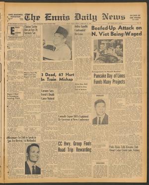 The Ennis Daily News (Ennis, Tex.), Vol. 77, No. 46, Ed. 1 Friday, February 24, 1967