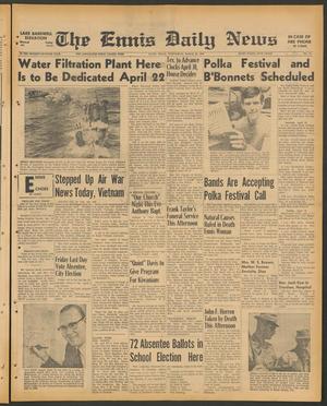 The Ennis Daily News (Ennis, Tex.), Vol. 77, No. 74, Ed. 1 Wednesday, March 29, 1967