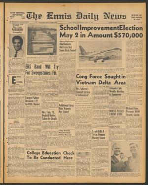 The Ennis Daily News (Ennis, Tex.), Vol. 77, No. 86, Ed. 1 Wednesday, April 12, 1967